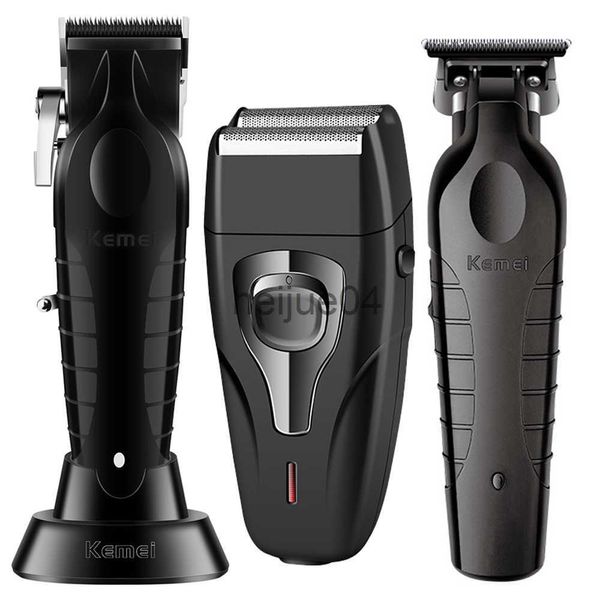 Clippers Trimmers Kemei Hair Clipper Km2296 Km2299 Km1103A Barber Electric Hair Clipper Set Men's Beard Trimmer Cabelo Corte Hine Trimmer X0728