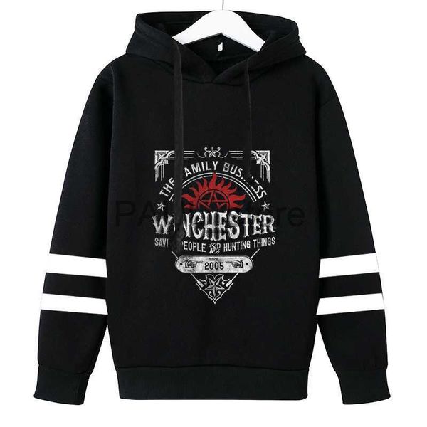 Hoodies masculinos moletons sobrenaturais meninos meninas desenhos animados moletons femininos unissex Harajuku lindo moletom manga streetwear com capuz feminino x0720