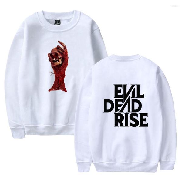 Erkek Hoodies Evil Dead Rise 2d Capless Sweatshirt Çiftler Moda Winte Kadınlar/Erkekler Komik Giysiler