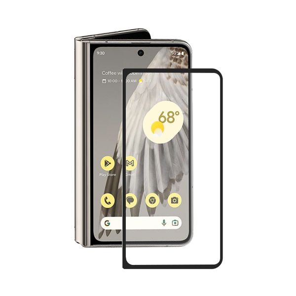 Protetor de tela de cobertura completa para Google Pixel Fold 8 7a 6a 3XL 2XL Vidro temperado 0,33mm 9H HD 2.5D Radian com pacote de varejo