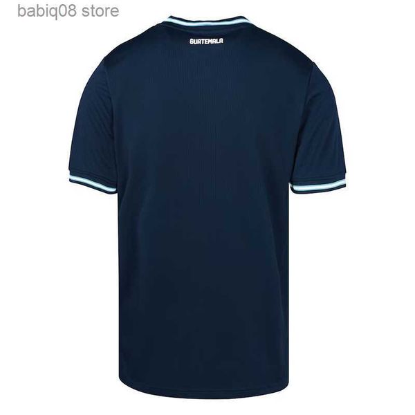 Camisas de futebol masculinas da seleção nacional da Guatemala 2022 2023 LOM OSCAR SANTIS ANTONIO LOPEZ Início Branco Away Azul 3ª camisas de futebol manga curta T230720