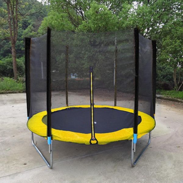 Trampolins leves resistentes às intempéries ao ar livre redondo mini trampolim infantil rede de segurança para jardim 230720