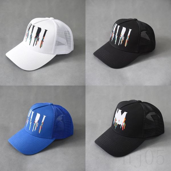 Şapkalar Tasarımcılar Moda Erkekler İçin Moda Kaplar Mektup Nakış Spor Tarzı Geri Net Casquette Rahat Havalandırma Kadınlar Erkek Şapkalar Pamuk Astarı PJ032 C23