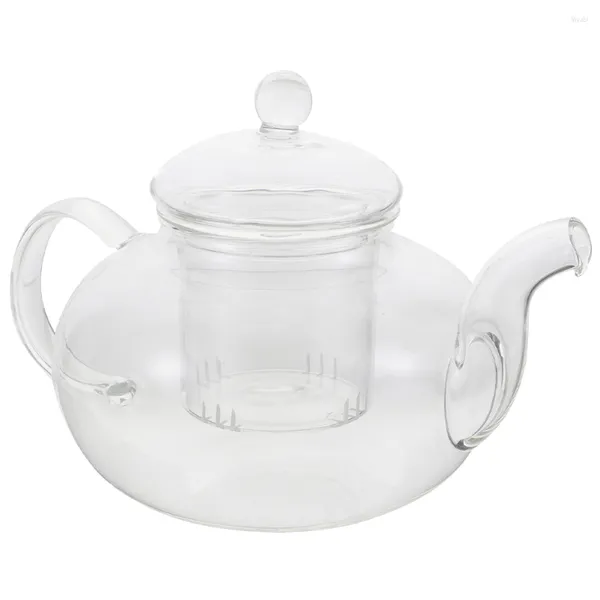 Set di stoviglie Colino da tè Infusore Teiera Fornello in vetro Bollitore Pentole piccole Feste Fai espresso