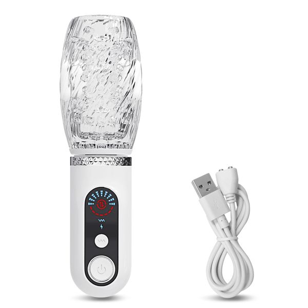 Masturbators Typhoon Automatic Male Masturbator Telescopic Rotation Vibrating Masturbation Cup Sex Toys_voghion.com