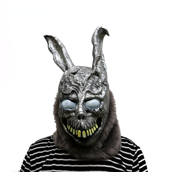 Maschere per feste Divertente Donnie Darko FRANK the Bunny Rabbit MASK Latex Overhead Fur Costume Animal For Cosplayjavascript 230721