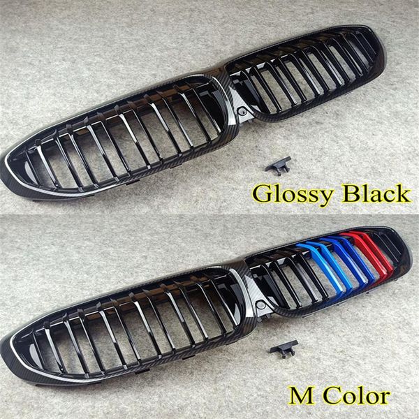 Левая подключение правого двойного плащного гонка автомобиль Abs Front Bumper Grill Grill Grill для BMW 3 серии G20 G28291A