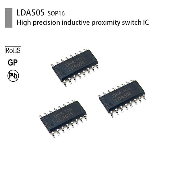 Kısa Devre Koruması TCA505BG260O ile Endüktif Yakınlık Anahtarları için LDA505 SOP16 IC