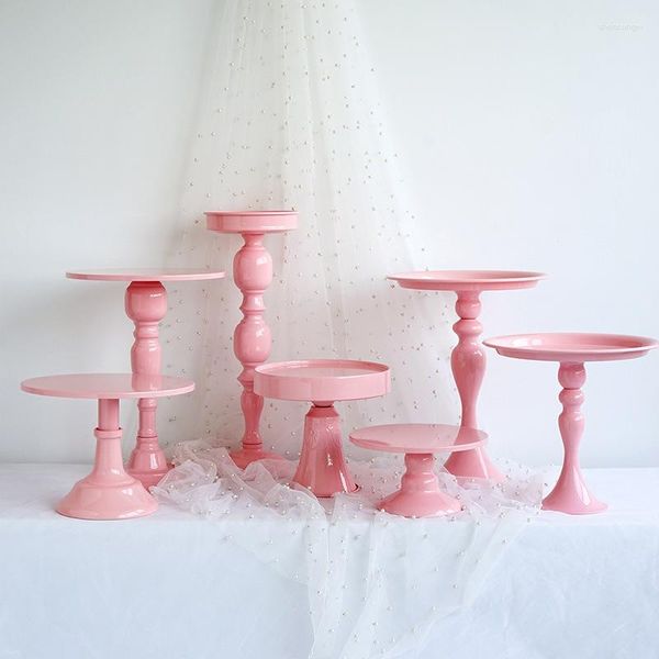 Пластин отображение подставка на день рождения десерт для настольных столов кованый железный торт для свадебного украшения домашняя вечеринка кекс