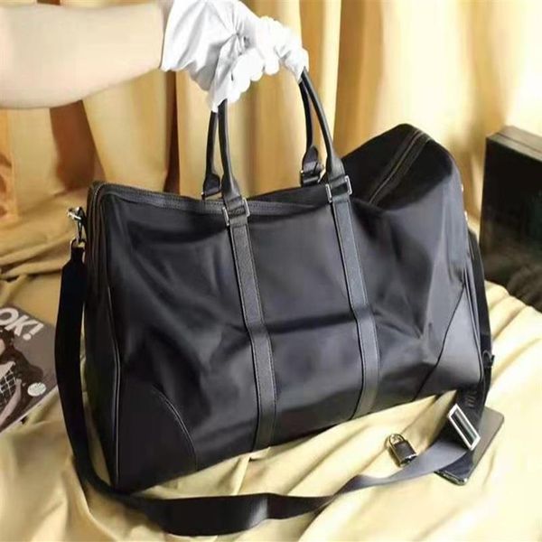 Designers Duffel Bags 45CM 50CM 55CM viaggio di grande capacità di lusso di alta qualità donna uomo spalla in vera pelle moda bag241l