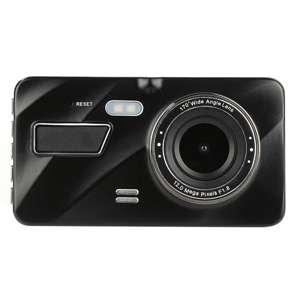 4 0 IPS touchscreen auto DVR dash camera recorder auto scatola nera full HD 1080P 2Ch 170 ° ampio angolo di visione notturna G-sensor214O