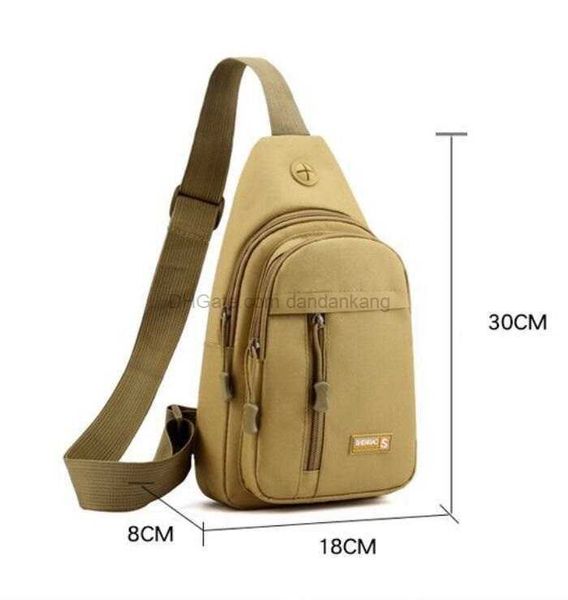 Beliebte Outdoor-Reisen Mini Sling Bag Männer Frauen Umhängetasche Messager Brusttaschen Multifunktionale Casual Single Shoulder Umhängetasche Messenger Packs Großhandel