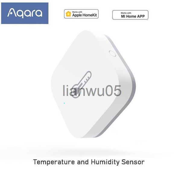 Toalleros Aqara Sensor de temperatura Presión de aire inteligente Humedad Sensor ambiental Control inteligente Conexión Zigbee Para Mi aplicación para hogares x0721