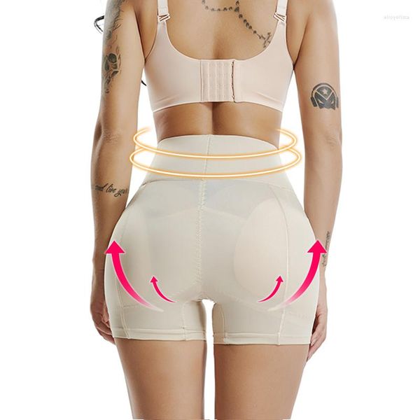 Calcinha de controle acolchoada invisível BuLifter modelador modelador de corpo modelador de quadril acolchoado modelador push up plus size drop