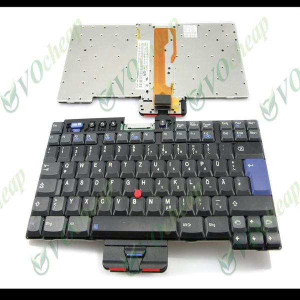 Новая ноутбук для ноутбука для IBM ThinkPad G40 G41 Black German Gr Deutsch de Qwertz - 91p8149 Версия German Gr Deutsch de203r