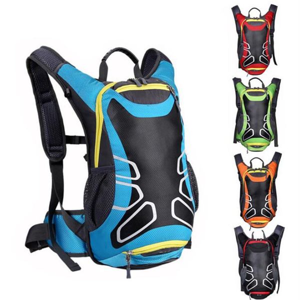 Neue Atmungsaktive Motorrad Rucksack Wasserdichte Nylon Motorrad Tasche Reflektierende Sicherheit Rucksack Helm Tasche Reit Schulter Bag280F