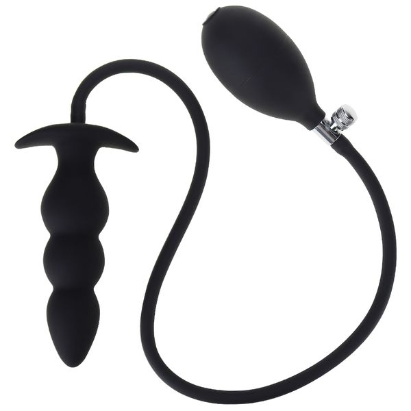 Anal Toys Silicone iatable super big expandable hip plug sex toy suitable for women men giant Dildo pump anus_voghion.com