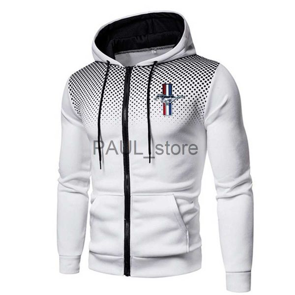 Felpe con cappuccio da uomo Felpe Felpa con cappuccio stampata Mustang da uomo Giacca con cerniera calda Felpa con cappuccio Moda uomo Abbigliamento sportivo Felpa con cappuccio Super Dalian Street x0720