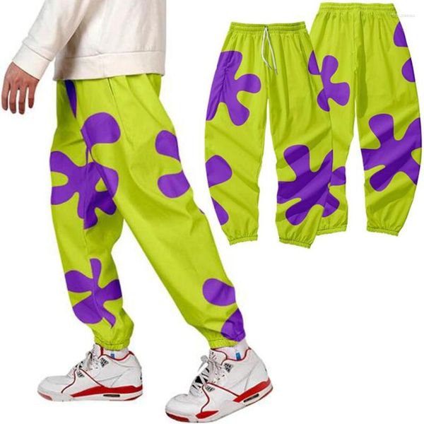 Pantaloni da uomo Anime Sweat 3D Joggers Pantaloni casual Uomo / Donna Pantaloni sportivi Hip Hop Harajuku Pantalon Homme Streetwear