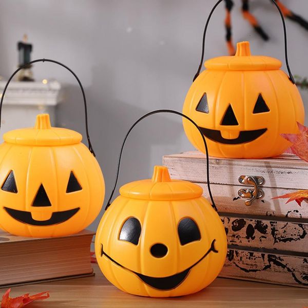 Altre forniture per feste per eventi Lampada a forma di zucca incandescente Portatile Perfetto per feste di Halloween Regalo per bambini Luce di Halloween per forniture per la casa Bar Decor 230720