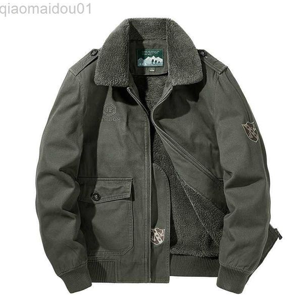 Giacche da uomo Cappotti invernali da uomo Piumini caldi più spessi Piumini da uomo di qualità Giacche casual in cotone verde militare Capispalla Cappotti invernali Taglia 5 L230721