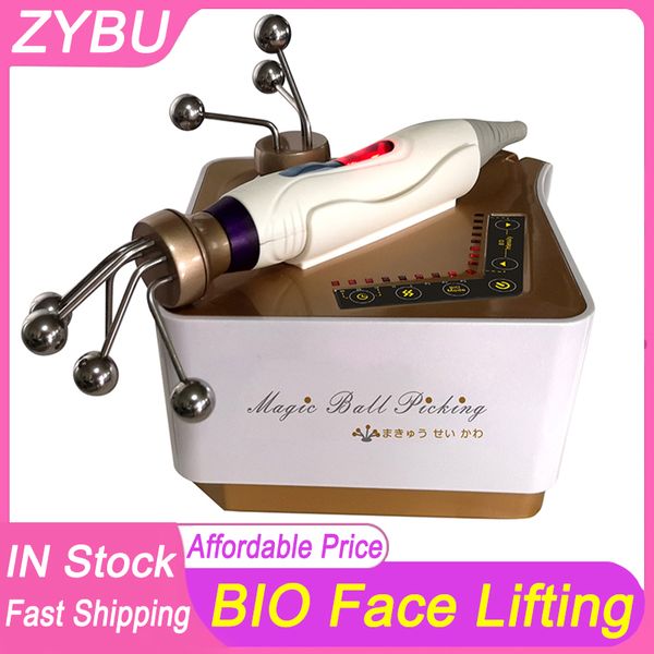 Portátil RF Radio Frequency Face Skin Care Rejuvenescimento Remoção de Rugas Magic Ball EMS Massagem BIO Micro Current Anti Aging Beauty Machine