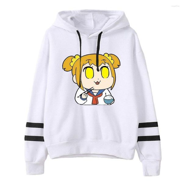 Erkek Hoodies Kawaii Takımı 2d Kadın/Erkek Sweatshirts Harajuku Tarzı Kapşon Sweatshirt Giysileri