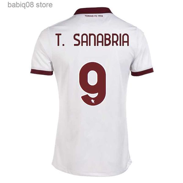 Fans Tops Tees 22 23 Torino FC ZAZA Maglie da calcio da uomo RICCI ZIMA T. SANABRIA LUKIC PELLEGRI SINGO SECK Home Away 3a edizione limitata Maglie da calcio T230720