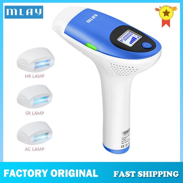 Epilatore MlayT3 IPL Depilazione Epilatore a laser Macchina per la depilazione permanente Viso Corpo 3IN1 Depilador elettrico a laser 500000 flash 230720