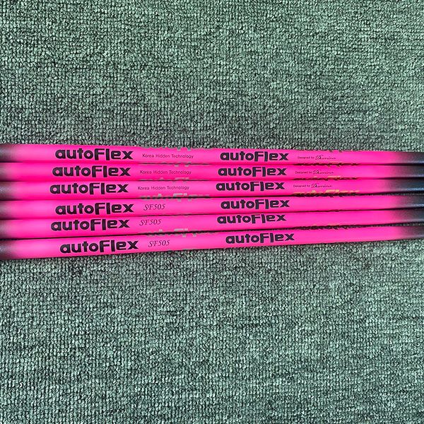 Hastes do taco Golf Iron Shaft Autoflex Pink sf505 ou sf505x ou sf505xx Tip 0,370 39inch Shaft 230720