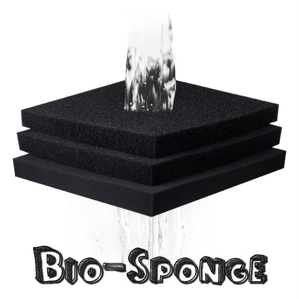 100 100 5 cm Haile Aquatic Bio Sponge Filter Media Pad Zugeschnittener Schaumstoff für Aquarium Koiteich Aquatische Porosität Y200922222m