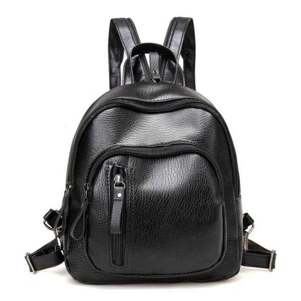 Mädchen Mode PU Sling Brusttasche Geldbörse Tasche Wasserdichte Büchertasche Umhängetasche Umhängetasche Leder Große Tasche Multifunktionshandtasche Schülerrucksäcke