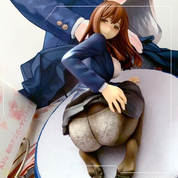 Anime Mangá 14 cm Alphamax Skytube Yomu Haiume Masoo 1/6 Anime Sexy Girl PVC Action Figure Adulto Modelo Brinquedos 18+ presentes de boneca