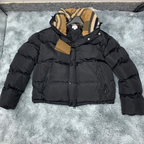 Vendita calda Parka da donna Cappotti Piumini classici Giacca da donna Designer Uomo Casual Moda Checker Piumino caldo S-l