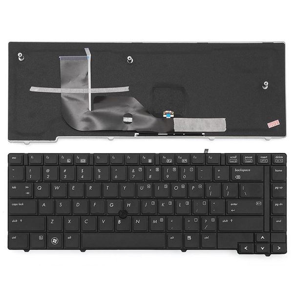 Neue Laptop-Tastatur für HP Elitebook 8440P 8440W 8440 US mit Point215d