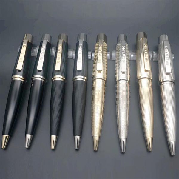 Pure Pearl 8 Styles Toping Gypertrophy Ballpoint Pen Classic Luxury Metal WiredRawing Золотая серебряная канцелярские принадлежности плавные 306 В