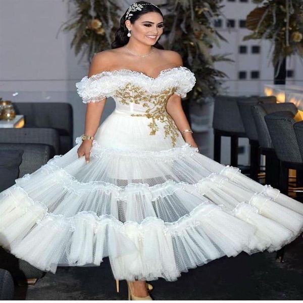 árabe aso ebi vestidos de noite de renda branca com contas querida aline vestidos de baile na altura do tornozelo vestidos de festa formal segunda recepção zj179r