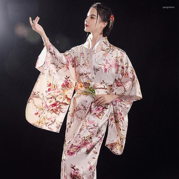 Ethnische Kleidung Kimono im japanischen Stil, traditionell, lässig, Samurai, Damen, Damen, Yukata, Schleife, hochwertiger Trend, lockere Kleidung, Herbstpyjamas