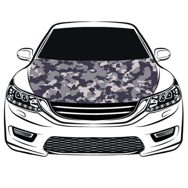 Камуфляжный автомобильный капюшон 3 3x5ft Car Bonnet Banner322d