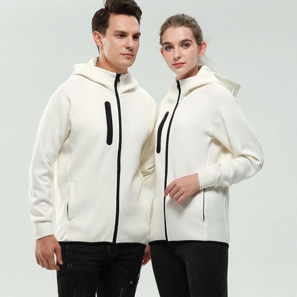 Erkek Hoodies 2023 Zip Sweatshirts Kadın Siyah Ceket Takipleri Erkekler Kore Moda Kırmızı Zip-Up Erkek Lüks Giysileri