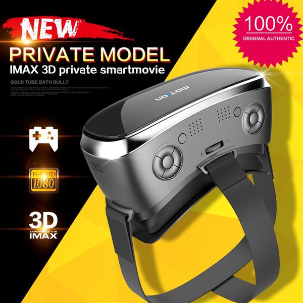 V3H All-IN-ONE VR BOX Gamepad Realidade Virtual Óculos 3D Capacete Fone de ouvido VR integrado com sistema de operação individual303s