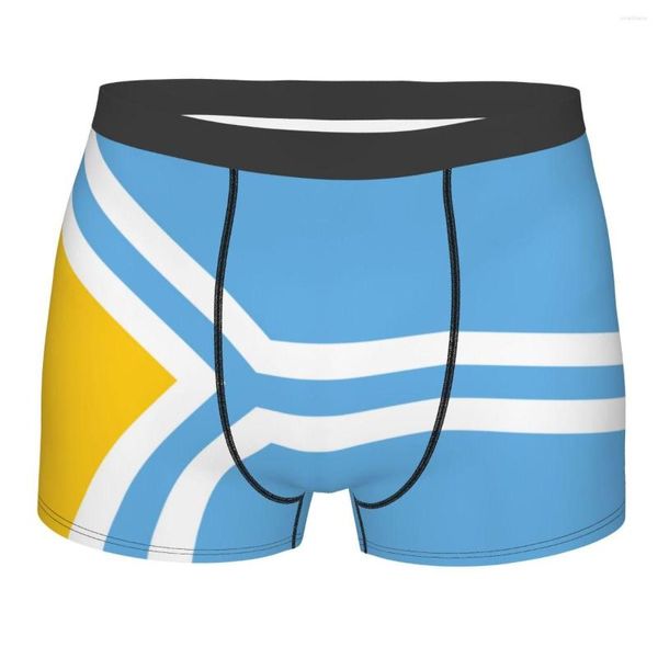 Unterhosen Boxer Männer Unterwäsche Männliche Höschen Shorts Tuva Flag Bequeme Homme