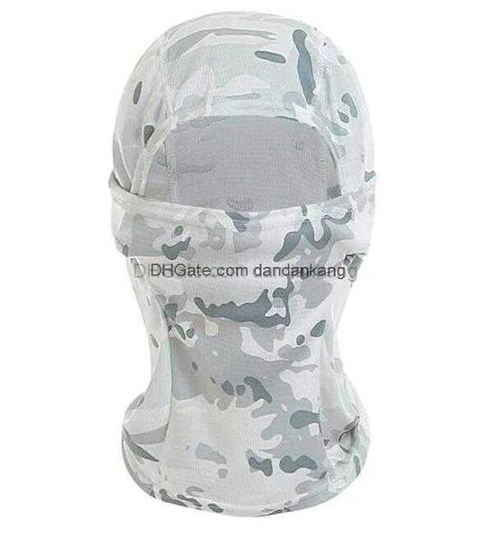 3D Camouflage Radfahren Vollgesichtsmaske Camo Kopfbedeckung Sturmhaube Halsmasken für Jagd Angeln Camping UV-Schutzmaske Großhandel