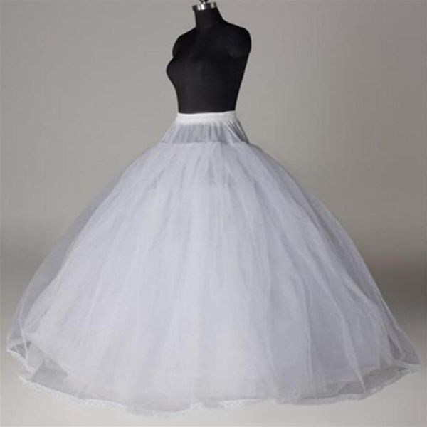 Ucuz gelinlik petticoats çemberler balo elbiseleri cenizli gelin elbiseler artı boyutu crinoline petticoats236w