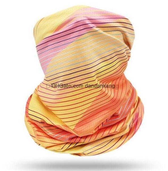 Heißer Sommer stricken Magic Schal Outdoor-Maske Radfahren Sturmhaube Hüte Bandana Frauen Männer Haar Kopfband Schal Magic Party Masken