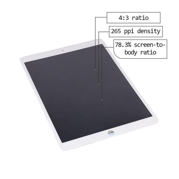 Telas de PC Tablet 5pcs Lote Original Para iPad Pro 10 5 LCD A1709 A1701 Display Touch Screen Digitizer309S