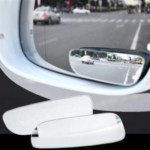 360 rahmenloser Toter-Winkel-Spiegel, Auto-Styling, Weitwinkel, HD-Glas, konvexe Rückansicht, Parkspiegel, 245E