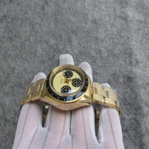 37mm Vintage 6239 6240 6263 Paul Newman qualità ST19 carica manuale manuale paulnewmen orologio da polso da uomo Cronografo automati312r