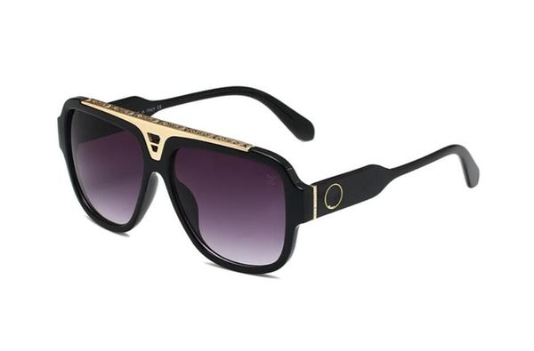 Top occhiali da sole in stile Regno Unito per uomini da donna Nuovo design Big Square Squisite O occhiali per tonalità in moda Goggle Eyecys 0970