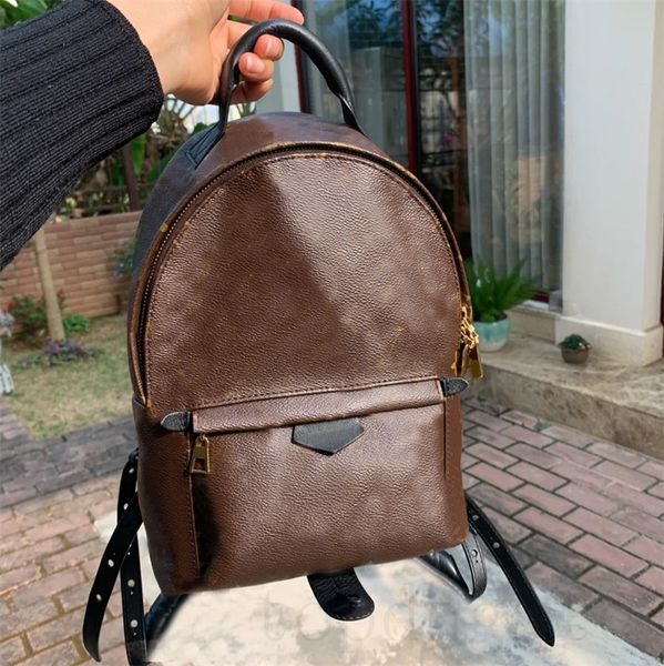 Lady bag leather backpack designers black holiday gifts commemorative outdoor travelling convenient zippy strap removable cosmetic bag popular XB018 C23